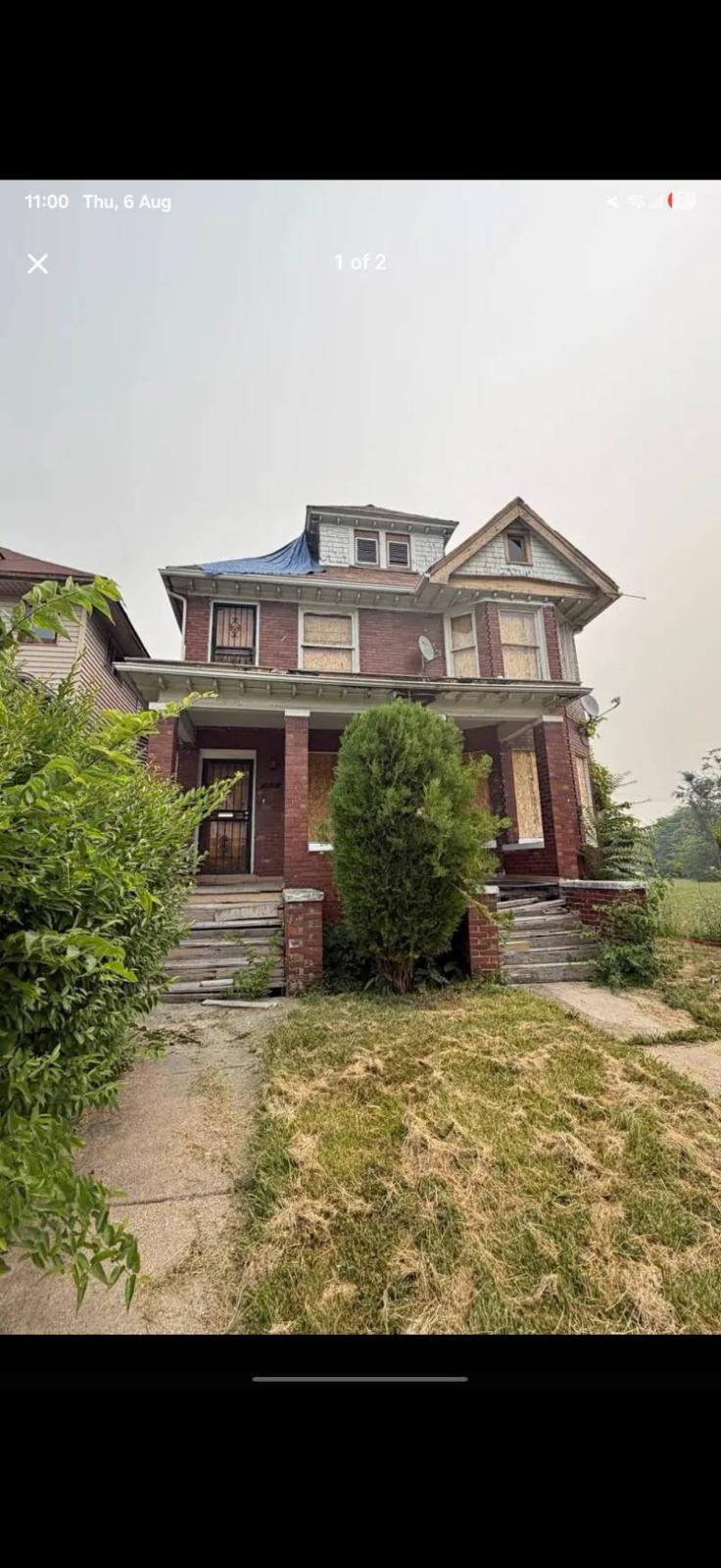 Fix & Flip Multi-Family in Detroit, MI 48214 – $73,500 — exterior photo